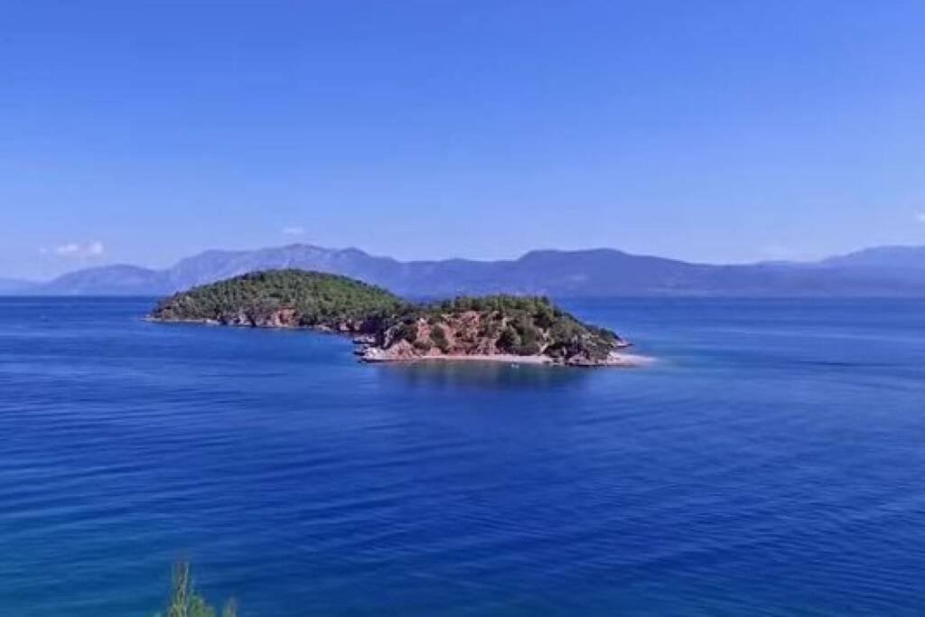 Villa sul Mare Chalkís Esterno foto