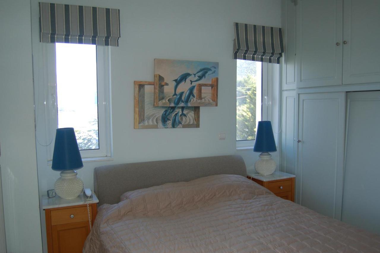 Villa sul Mare Chalkís Esterno foto